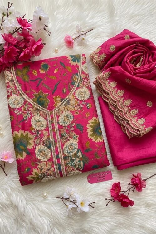 RAJA RANI UNSTICHED SUIT