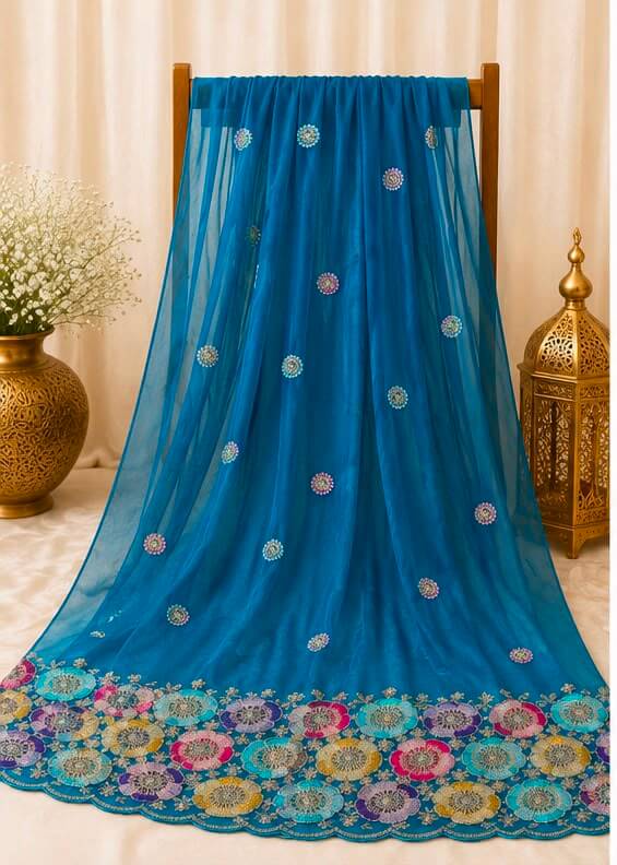 NC MOSS DAMAN PEACOCK BLUE